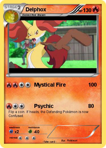 Pokemon Delphox
