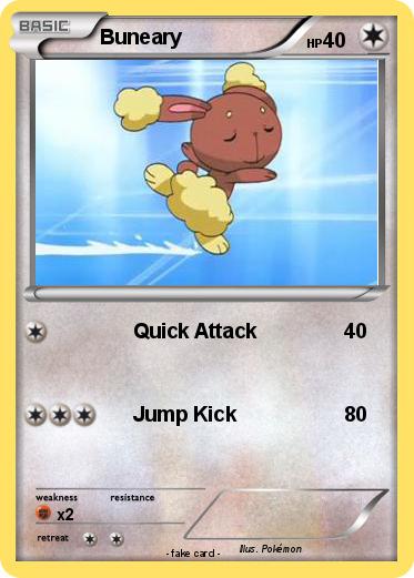Pokemon Buneary