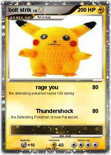 Pokemon bolt strik