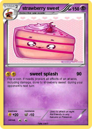 Pokemon strawberry sweet