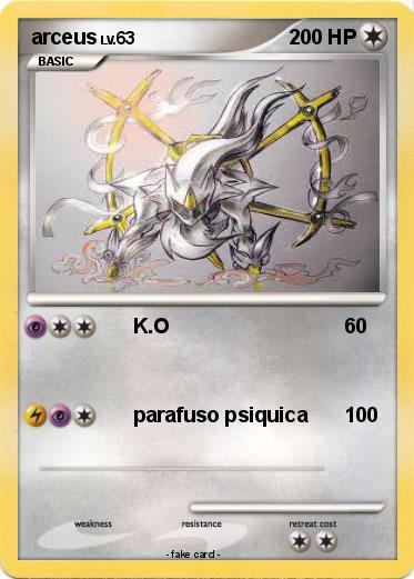 Pokemon arceus