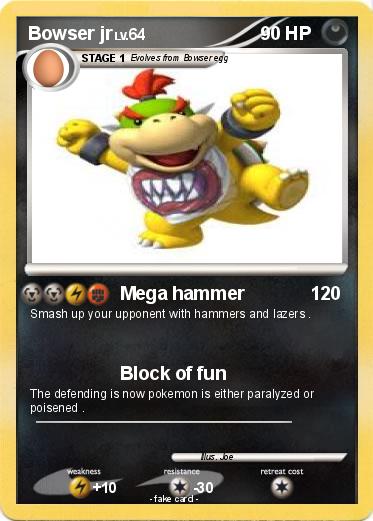 Pokemon Bowser jr