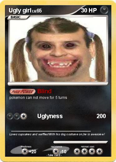 Pokemon Ugly girl