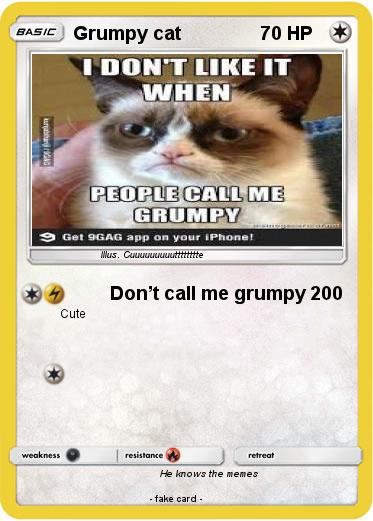 Pokemon Grumpy cat