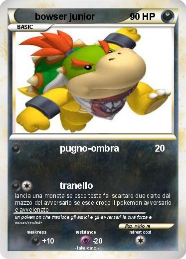 Pokemon bowser junior