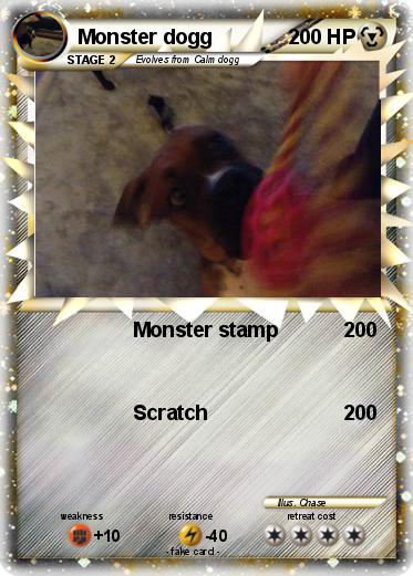 Pokemon Monster dogg