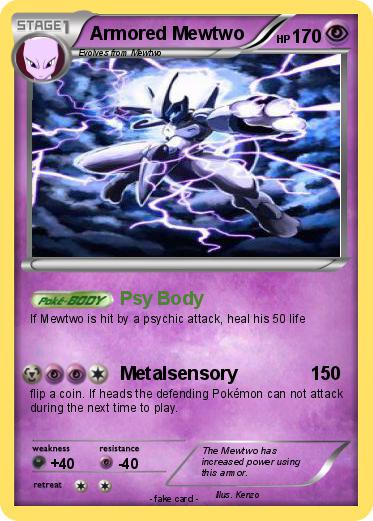 Pokemon Armored Mewtwo