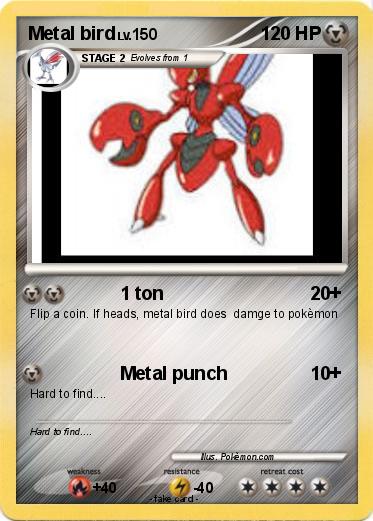 Pokemon Metal bird