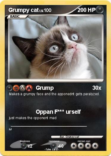 Pokemon Grumpy cat