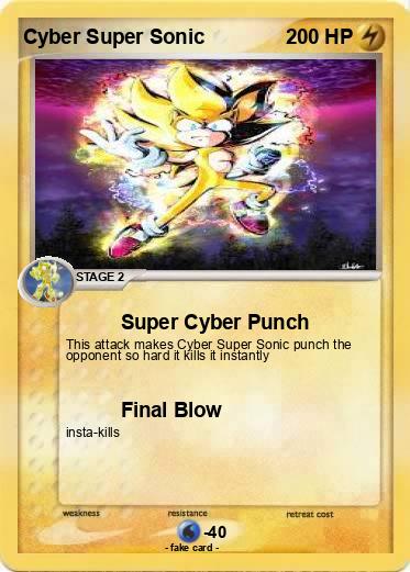 Pokemon Cyber Super Sonic