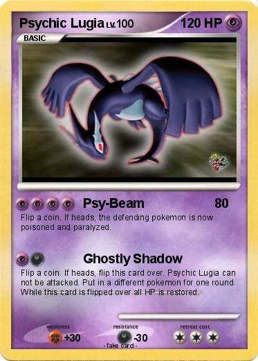 Pokemon Psychic Lugia