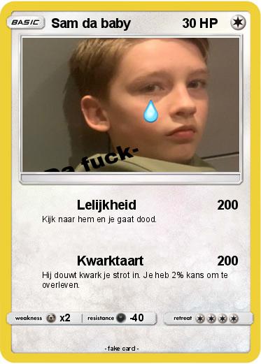 Pokemon Sam da baby