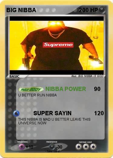 Pokemon BIG NIBBA