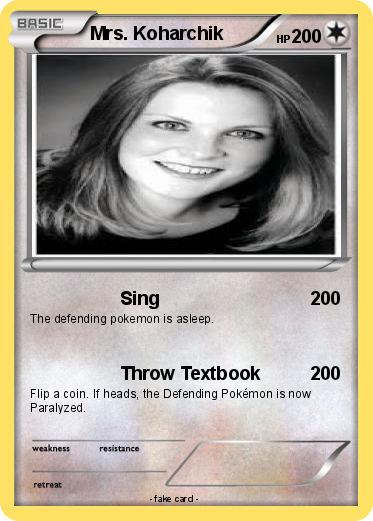 Pokemon Mrs. Koharchik