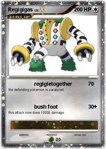 Pokemon Regigigas