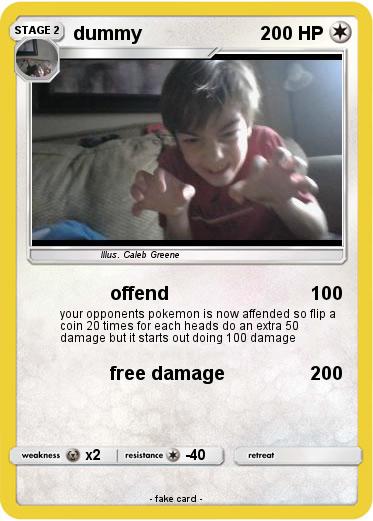 Pokemon dummy