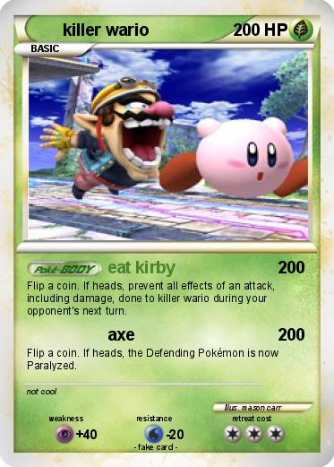 Pokemon killer wario