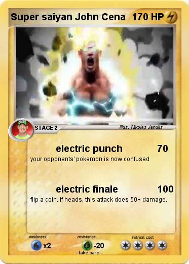 Pokemon Super saiyan John Cena