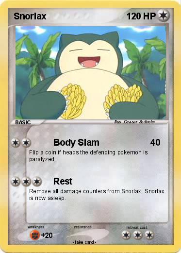 Pokemon Snorlax