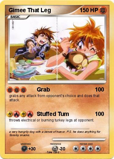 Pokemon Gimee That Leg