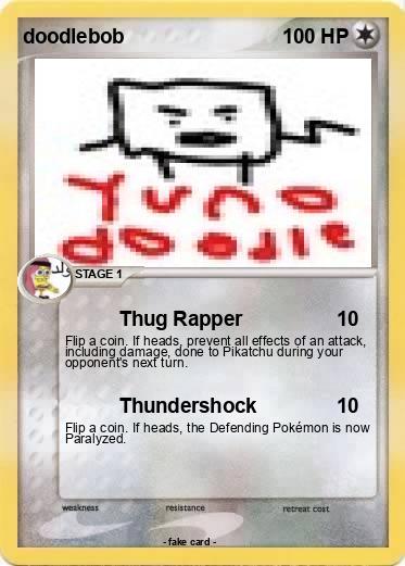 Pokemon doodlebob