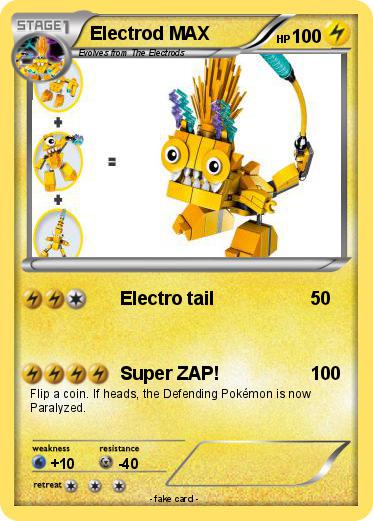 Pokemon Electrod MAX