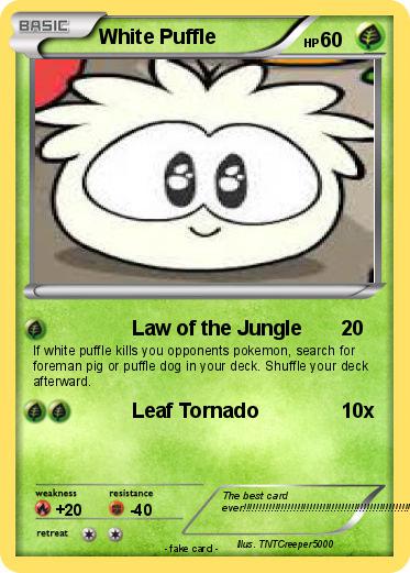 Pokemon White Puffle