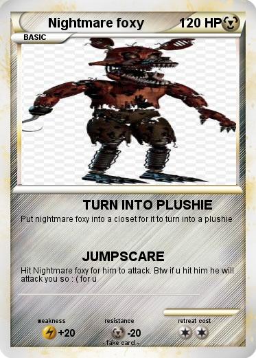 Pokemon Nightmare foxy