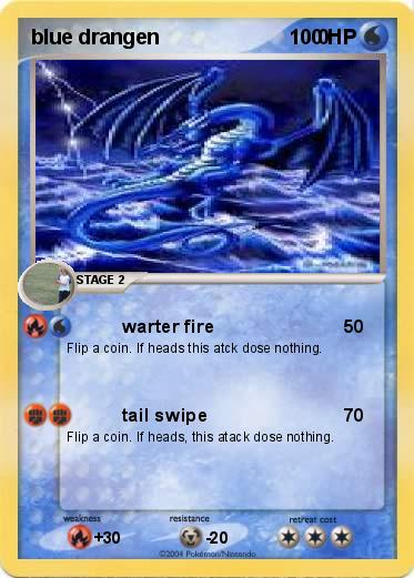 Pokemon blue drangen                            0                  