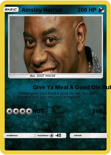 Pokemon Ainsley Harriot