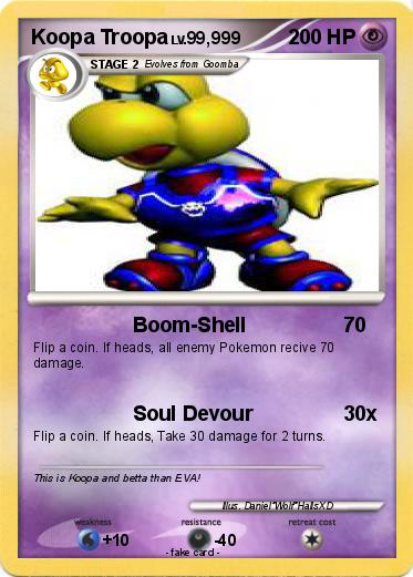 Pokemon Koopa Troopa