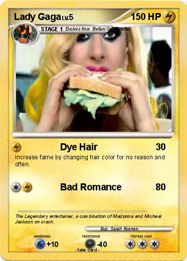 Pokemon Lady Gaga
