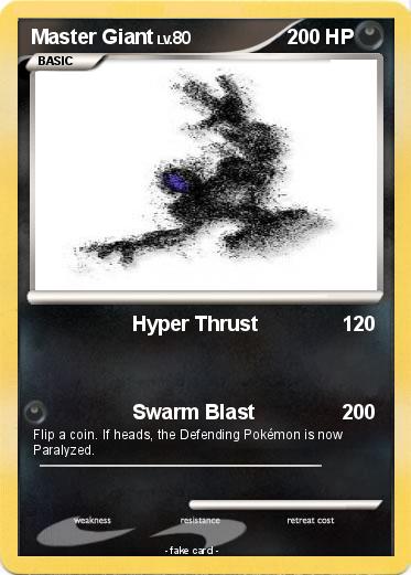 Pokemon Master Giant