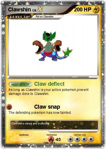 Pokemon Clawshin