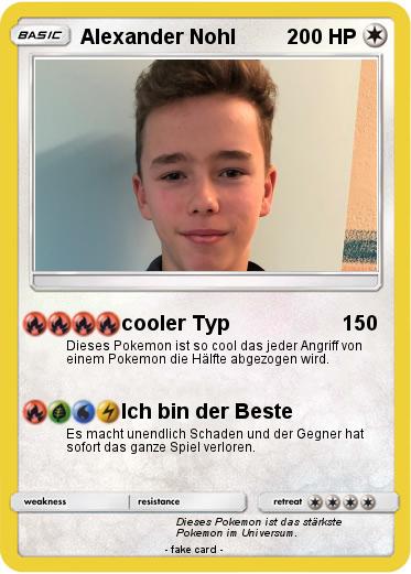 Pokemon Alexander Nohl