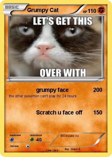 Pokemon Grumpy Cat