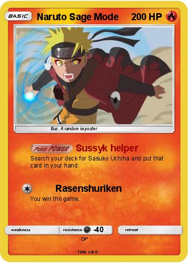 Pokemon Naruto Sage Mode