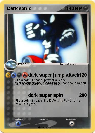 Pokemon Dark sonic