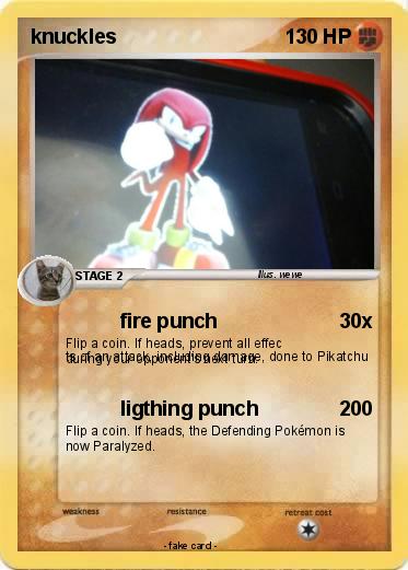 Pokemon knuckles