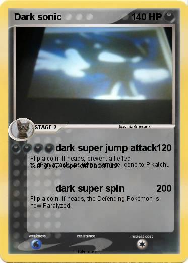 Pokemon Dark sonic