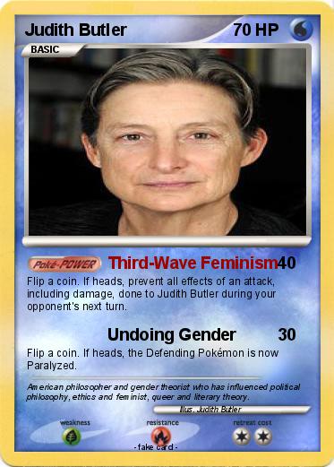 Pokemon Judith Butler