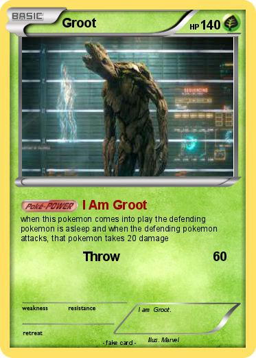 Pokemon Groot