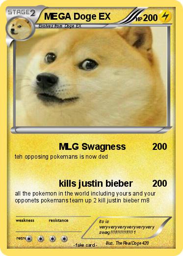 Pokemon MEGA Doge EX