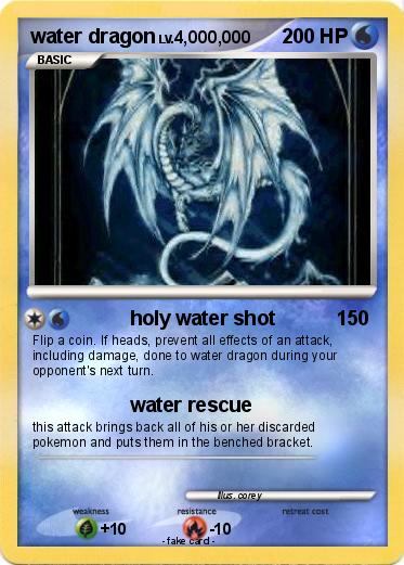 Pokemon water dragon