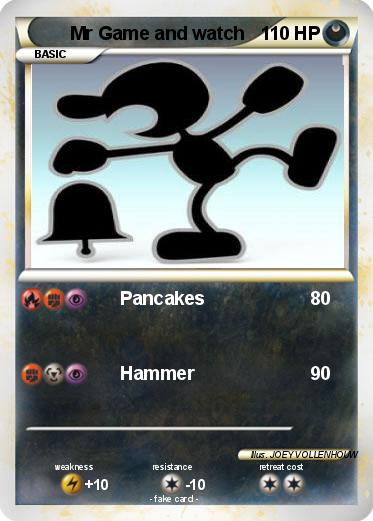 Pokemon Mr Game and watch