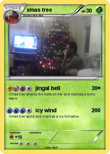 Pokemon xmas tree