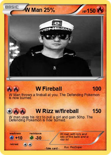 Pokemon W Man 25%