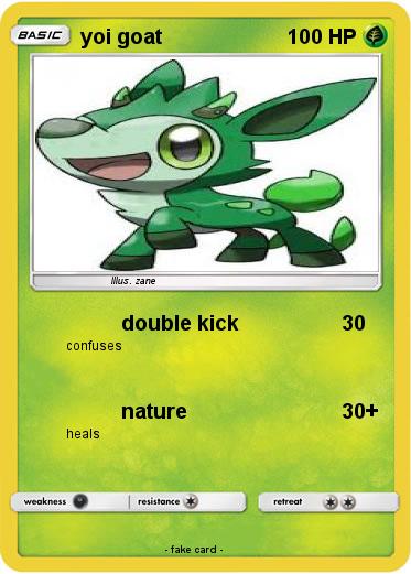 Pokemon yoi goat