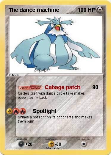 Pokemon The dance machine