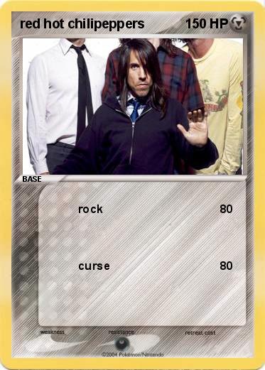 Pokemon red hot chilipeppers